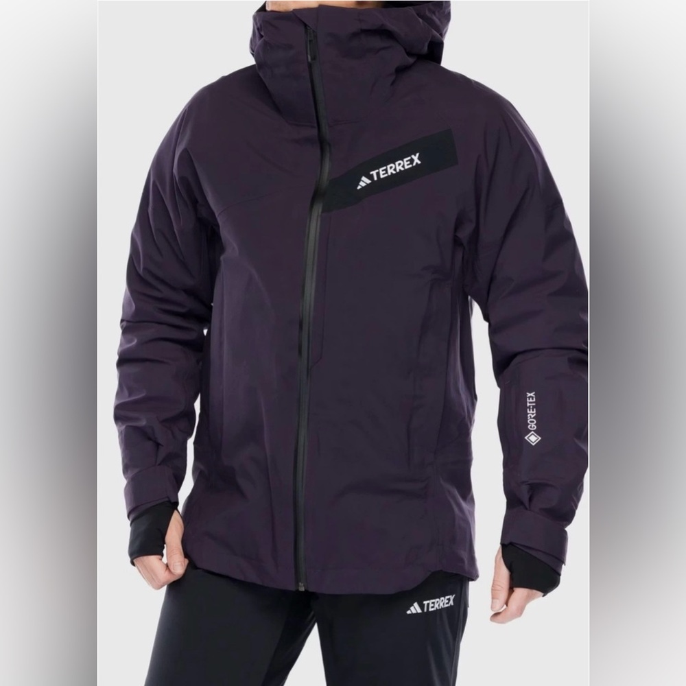 NWT Adidas Terrex Techrock 3L GORE-TEX C-Knit Jacket – Men’s XL – Aurora Black